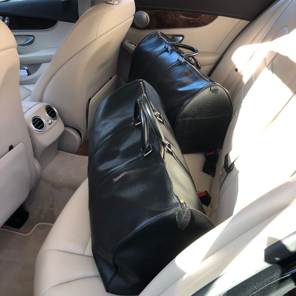 Louis Vuitton Black Epi 4 Piece Travel Set - Picture 6 of 10